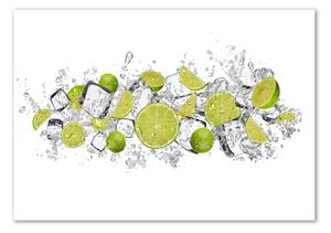 Akril üveg kép Lime jégkocka