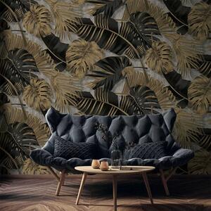 Fotótapéta Elegáns lombozat texturált háttéren, Modern fotótapéta, Modern fotótapéta, u53280 - Muralas.hu