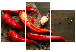 Kép - chili, paprika (90x60cm)