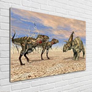 Üvegkép Dinoszauruszok