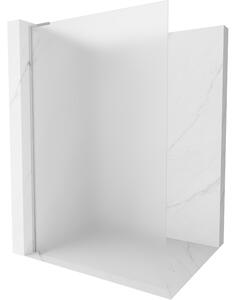 Mexen Kioto L, Walk-In zuhany paraván 70 x 200 cm, 8 mm matt üveg, króm profil, 800-070-103-01-30