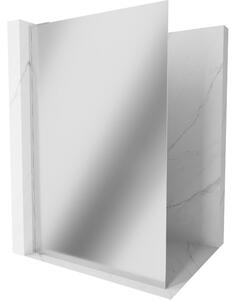 Mexen Kioto L, Walk-In zuhanyparaván 70 x 200 cm, 8 mm-es tükörmintás üveg, króm profil, 800-070-103-01-50