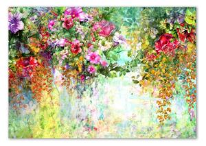 Akrilkép Multi-színű virágok