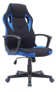 Dakar Gamer Forgószék Szövet Fekete-Kék TILT Mechanikával