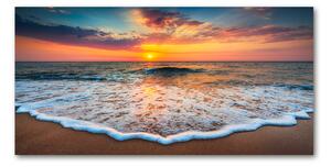 Akril üveg kép Naplemente a tengeren