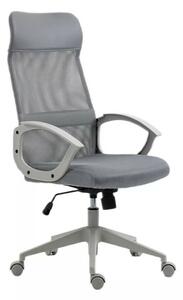 Q-026 Ergonomikus Hálós Forgószék Szürke