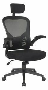 Q-060 Ergonomikus Hálós Forgószék Fekete