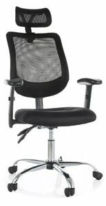 Q-118R Ergonomikus Hálós Forgószék Fekete/Ezüst Multiblock
