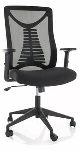 Q-330R Ergonomikus Hálós Forgószék Fekete