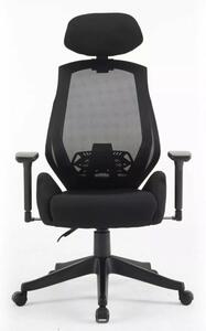 Q-406 M Ergonomikus Hálós Forgószék Fekete Multiblock