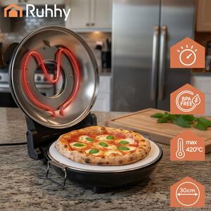 JAKS Elektromos pizzasütő Ruhhy