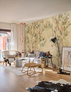 Fotótapéta Tapéta madarakkal és virágokkal, Modern fotótapéta, Modern fotótapéta, u60295 - Muralas.hu