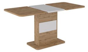 Smart bővíthető asztal Wotan tölgy - fehér