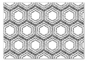 Üvegkép nyomtatás Geometriai háttér