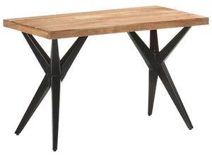 VidaXL tömör akácfa étkezőasztal 120 x 60 x 76 cm