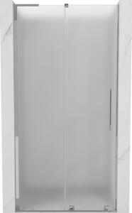 Mexen Velar L, tolózuhanyajtó nyitáshoz 90 cm, 8 mm-es matt üveg, króm, 871-090-003-31-01