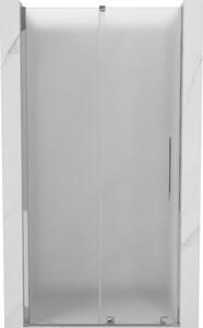 Mexen Velar, tolózuhanyajtó nyitáshoz 90 cm, 8 mm-es matt üveg, króm, 871-090-000-31-01