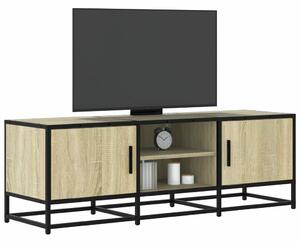 VidaXL sonoma tölgy színű szerelt fa és fém TV-szekrény 120x35x41 cm