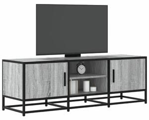 VidaXL szürke sonoma színű szerelt fa és fém TV-szekrény 120x35x41 cm