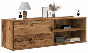 VidaXL TV szekrény Régi fa 120x34x37 cm Gépelt fa