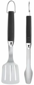 2db grill edény készlet Weber WB 6645 Premium, Doboz, Clip, Spatula, Rozsdamentes acél, Inox/fekete