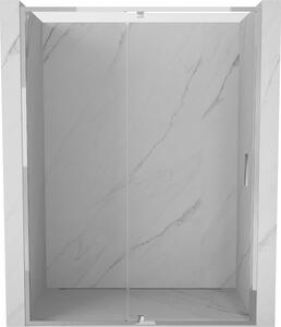 Mexen Exo, 1-szárnyú ajtó nyitáshoz 160x200 cm, 6mm átlátszó üveg, króm profil, 819-160-000-01-00