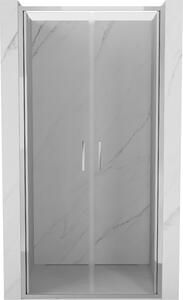 Mexen Exo, kétszárnyú zuhanyajtó 70x200 cm, 6 mm átlátszó üveg, króm profil, 814-070-000-01-00