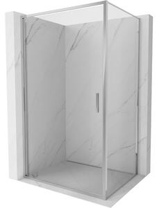 Mexen Exo, szárnyas ajtós zuhanykabin 75 x 70 cm, 6 mm átlátszó üveg, króm profil, 817-075-070-01-00
