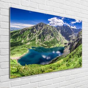 Akril üveg kép Fekete tó tatry
