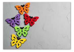 Akrilkép Színes pillangók