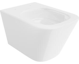 Mexen Teo, fali WC csésze 510x345x340 mm, Perem nélküli Tornado, fényes fehér, 3385XX00T