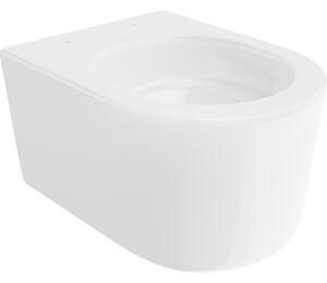 Mexen Sofia, fali WC csésze 490x360x355 mm, Perem nélküli Tornado, fényes fehér, 3354XX00T