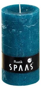 Oszlopos gyertya SPAAS RUSTIK 13 cm kék
