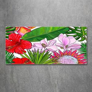 Akrilkép Hawaii virágok