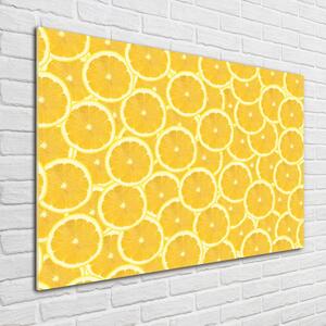 Fali üvegkép Szelet citrom