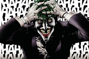 Művészi plakát Joker - HAHAHA, (40 x 26.7 cm)