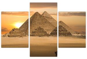 Festészet - piramisok (90x60cm)