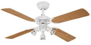 Princess Euro ventilátor, 3 izzós – Westinghouse Westinghouse, Princess Euro, Fehér, Nappali, Fa, Modern