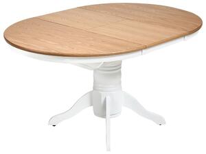 Kihúzható étkezőasztal AKRON Világos kőris 106/150 cm 106 cm Keményfa