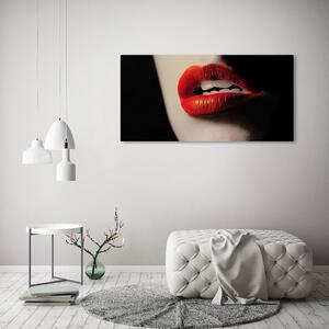 Akrilüveg fotó Vörös ajkak