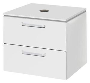 Naturel Vario Dekor Mosdó alatti szekrény 54x45 cm fehér VARIODESK60ZBIBL
