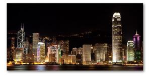 Akrilüveg fotó Hong kong éjjel