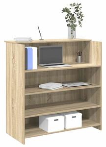 VidaXL recepciós pult sonoma tölgy 100x50x103,5 cm szerelt fa