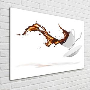 Akril üveg kép Kiömlött kávé