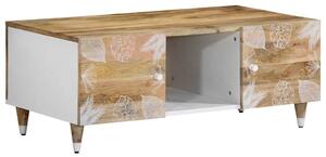VidaXL tömör mangófa dohányzóasztal 100 x 54 x 40 cm
