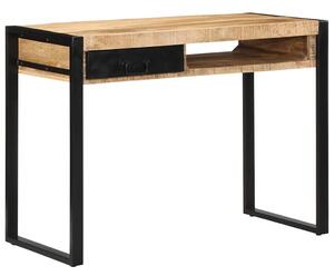 VidaXL tömör nyers mangófa íróasztal 100x50x75 cm