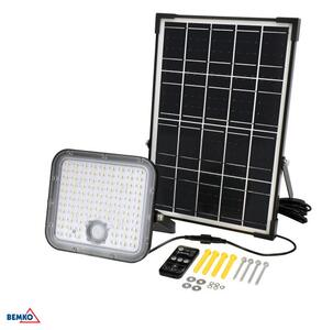SOLPAR napelemes reflektor 30W 4800lm 4000K IP65 távirányítóval