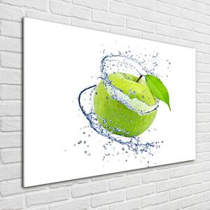 Fali üvegkép Zöld alma