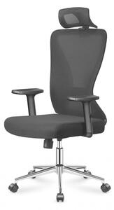 Ergonomikus irodai forgószék , fekete