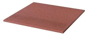 Lépcső Rako Taurus Granit piros 30x30 cm matt TCA34082.1